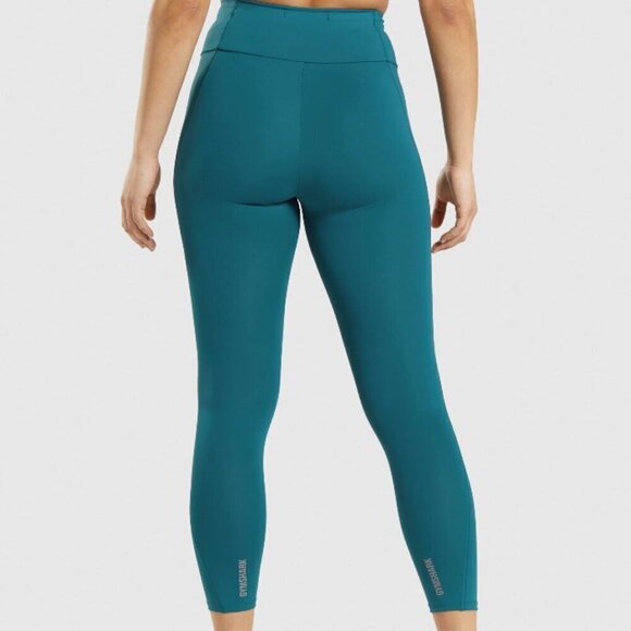 Gymshark Pants - Gymshark Speed Leggings Teal Size XS